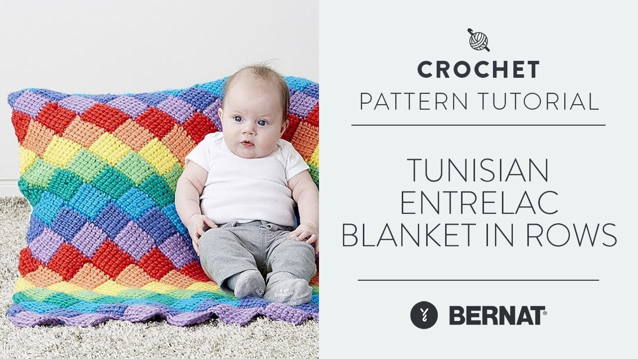 New Blanket on the Hook! Entrelac Tunisian Crochet WIP : r/CrochetBlankets