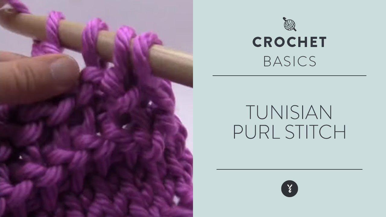 Image of Tunisian: Purl Stitch thumbnail