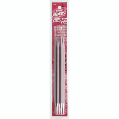 Susan Bates Silvalume 5 Pack, Double Point Knitting Needles - Clearance Items U.S. 11 (8 mm)