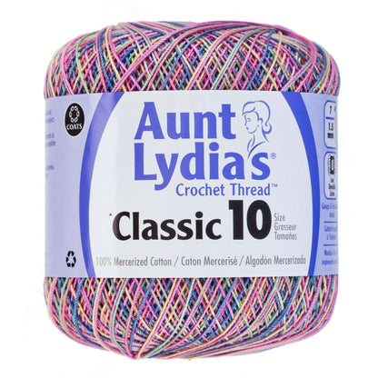 Aunt Lydia's Classic Crochet Thread Size 10 - Clearance shades Pastels