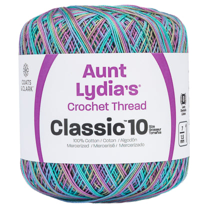 Aunt Lydia's Classic Crochet Thread Size 10 - Clearance shades Monet
