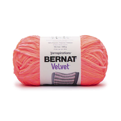 Bernat Velvet Yarn - Discontinued Shades Hot Coral