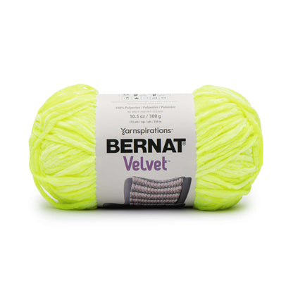 Bernat Velvet Yarn - Discontinued Shades Bright Yellow