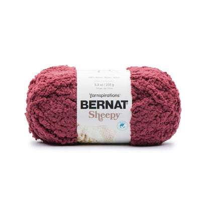 Bernat Sheepy Yarn - Clearance Shades Deep Red