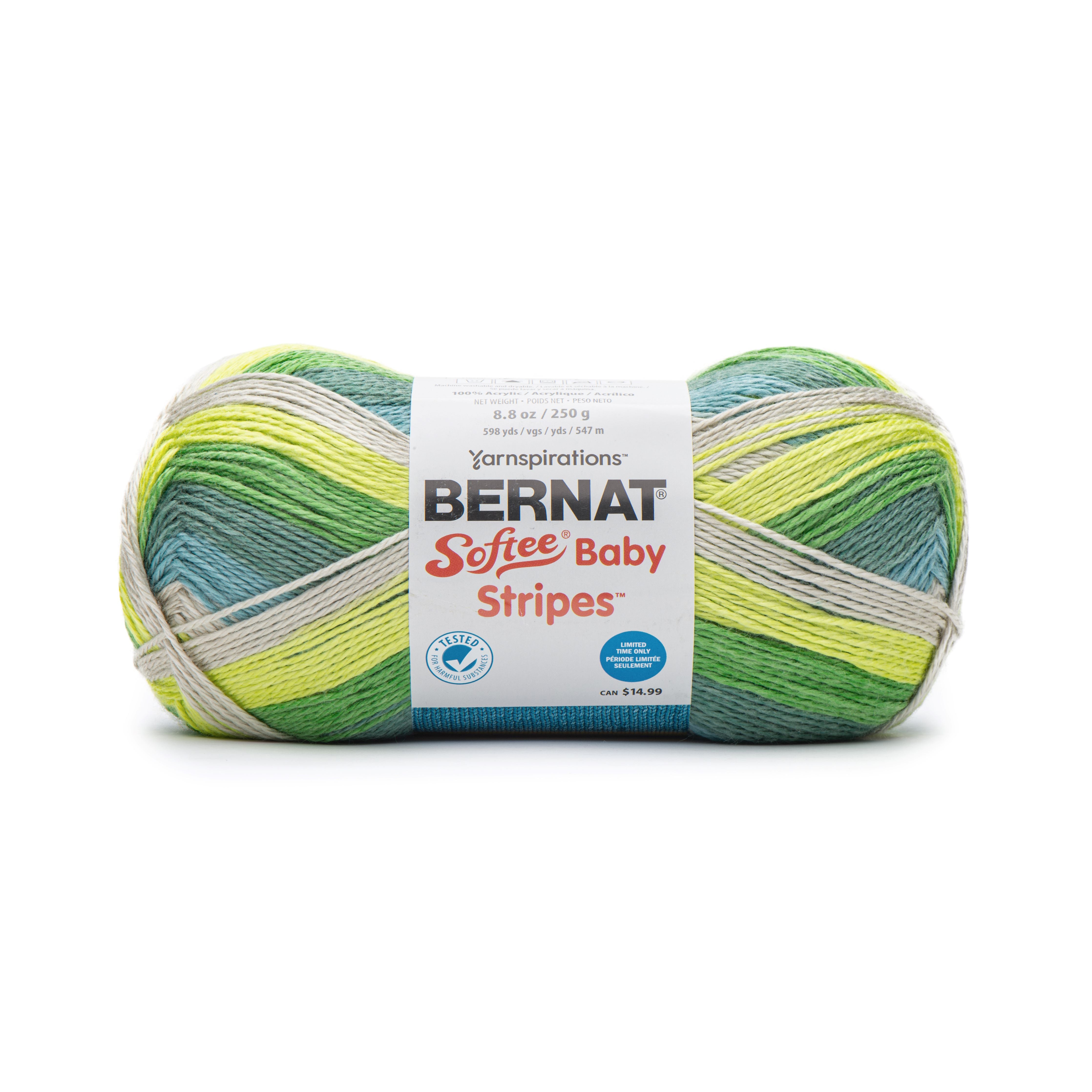 Bernat Softee Baby Stripes Yarn Clearance Shades Yarnspirations