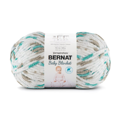 Bernat Baby Blanket Yarn (300g/10.5oz) Seafoam Print