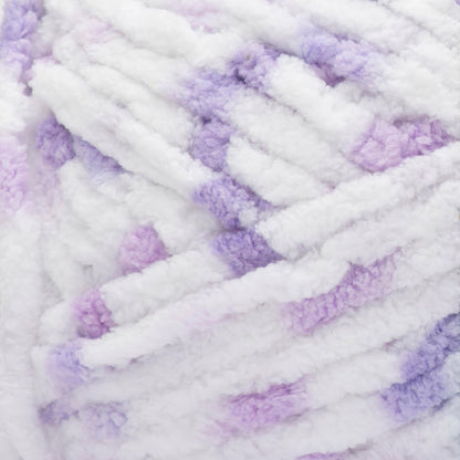 Bernat Baby Blanket Yarn (300g/10.5oz) - Discontinued Shades Purple Polka Dot