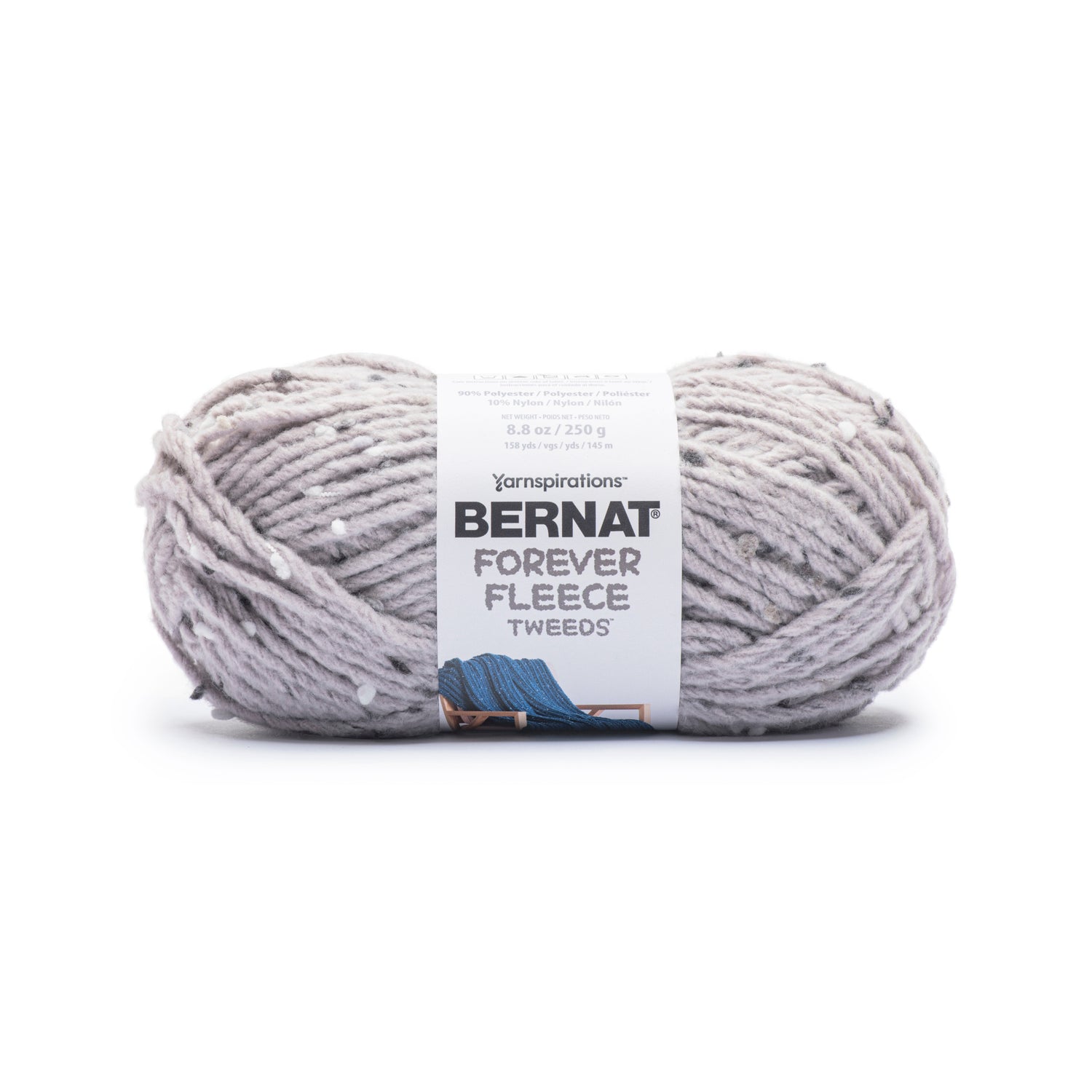 Bernat Forever Fleece Tweeds Yarn (250g/8.8oz)