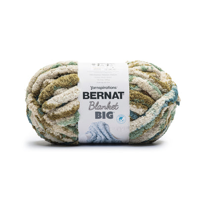 Bernat Blanket Big Yarn (300g/10.5oz) - Retailer Exclusive Green Splash