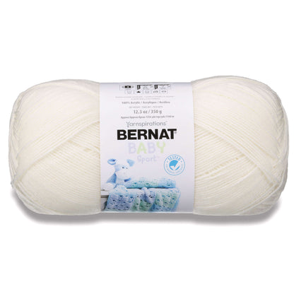 Bernat Baby Sport Yarn - Discontinued Shades Baby Ecru