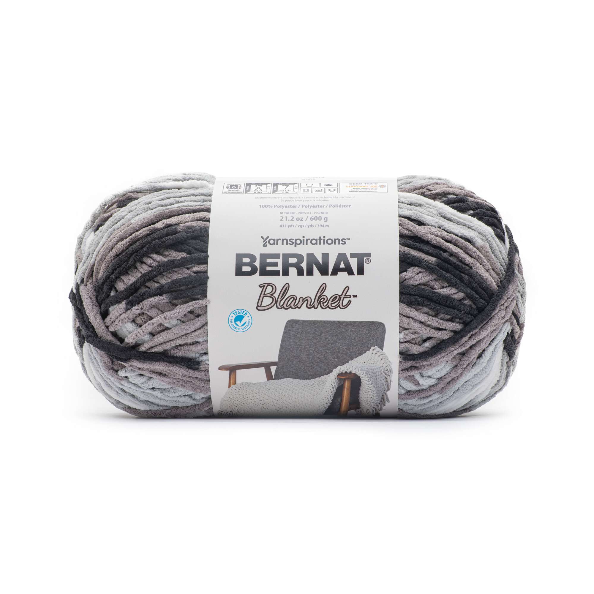 Bernat Blanket Extra Thick Yarn (600g/21.2 oz), Vintage White