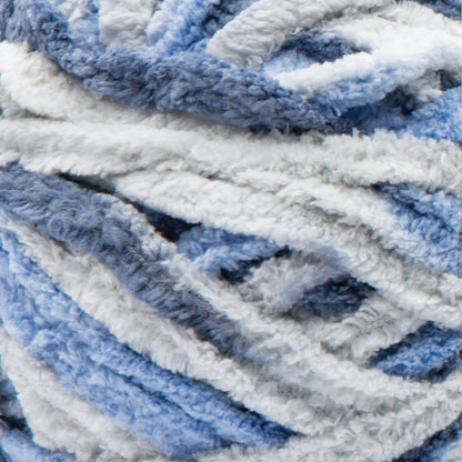 Bernat Blanket Tie Dye-ish Yarn (300g/10.5oz) Blue Skies