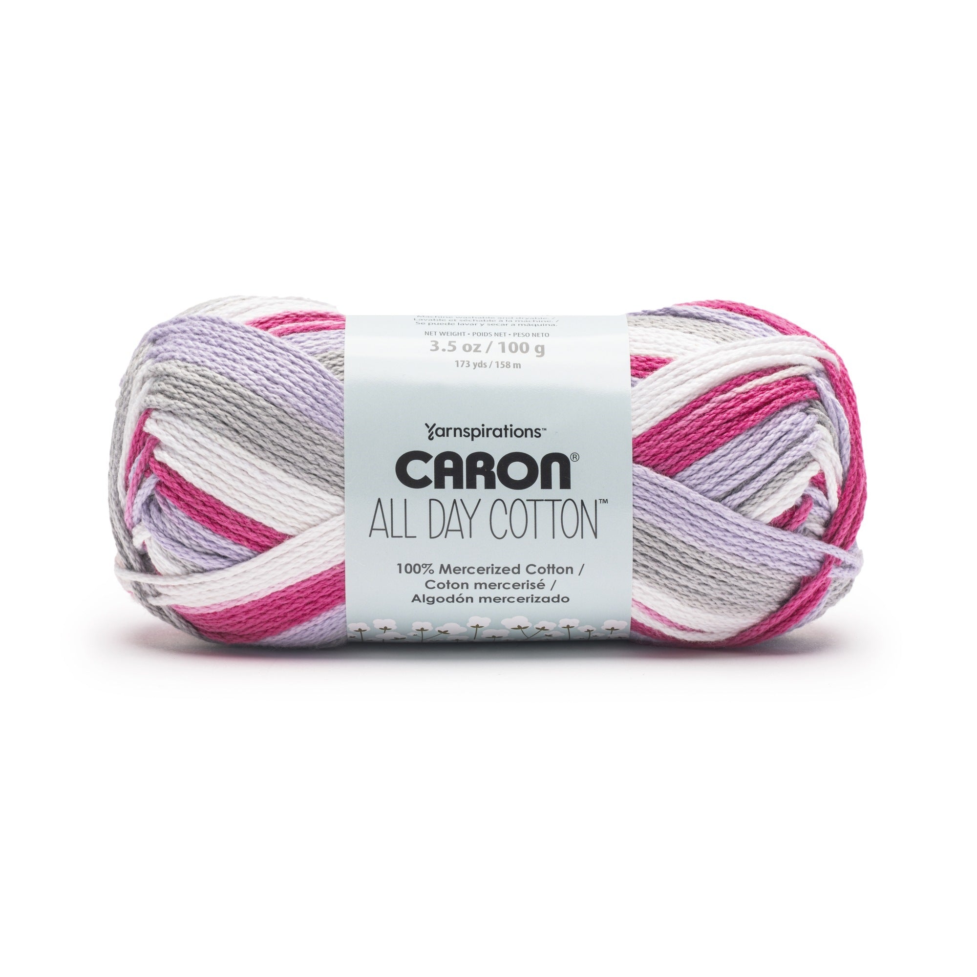Caron All Day Cotton Prints (100g/3.5oz) | Yarnspirations