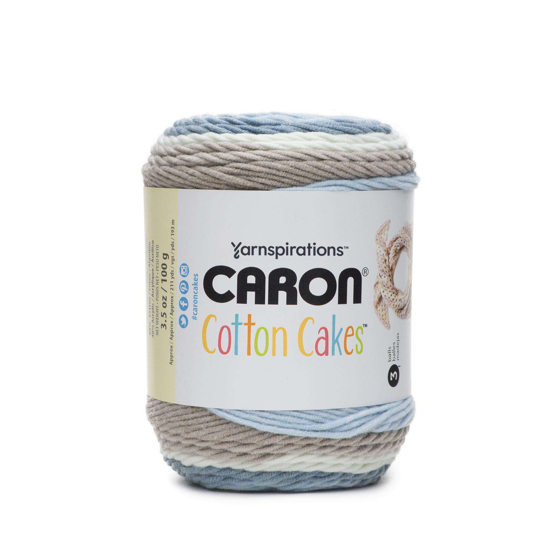 Caron Cotton Cakes Yarn, Retailer Exclusive