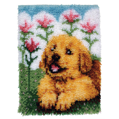 WonderArt Flower Pup Kit 15" x 20", Discontinued items Flower Pup