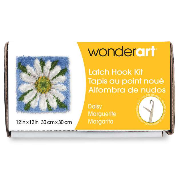 WonderArt Daisy Kit 12" x 12", Clearance items