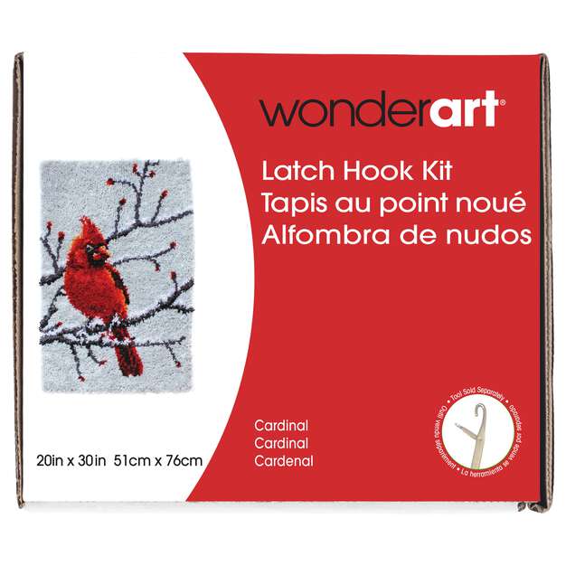 WonderArt Classic Cardinal Kit 20" x 30", Clearance items