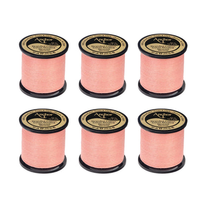 Anchor Spooled Floss 10 Meters (6 Pack) 0008 Salmon Light