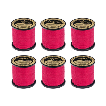 Anchor Spooled Floss 10 Meters (6 Pack) 0059 China Rose