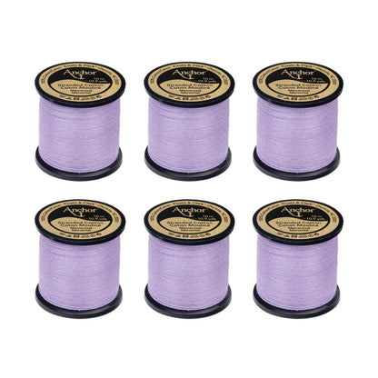 Anchor Spooled Floss 10 Meters (6 Pack) 0108 Lavender Light