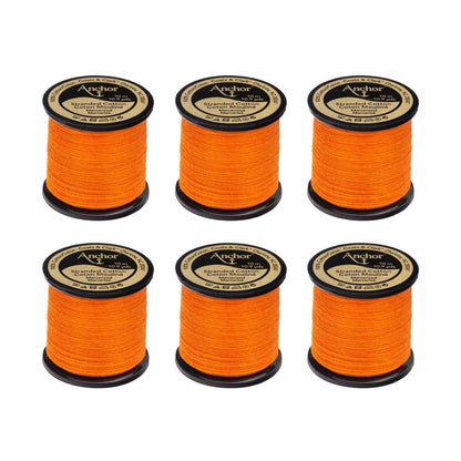 Anchor Spooled Floss 10 Meters (6 Pack) 0324 Apricot Medium
