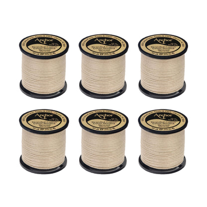 Anchor Spooled Floss 10 Meters (6 Pack) 0391 Linen