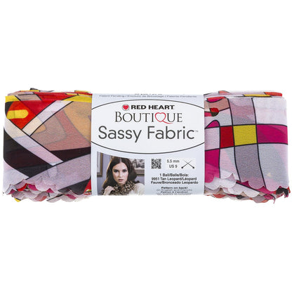 Red Heart Boutique Sassy Fabric Yarn - Clearance shades Graphic