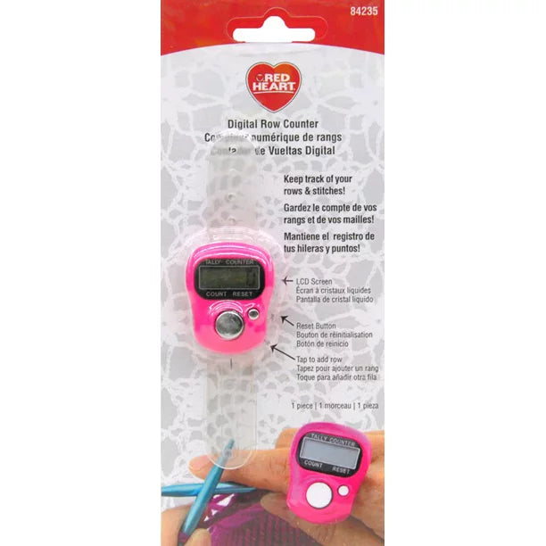 Red Heart Digital Row Counter - Discontinued item