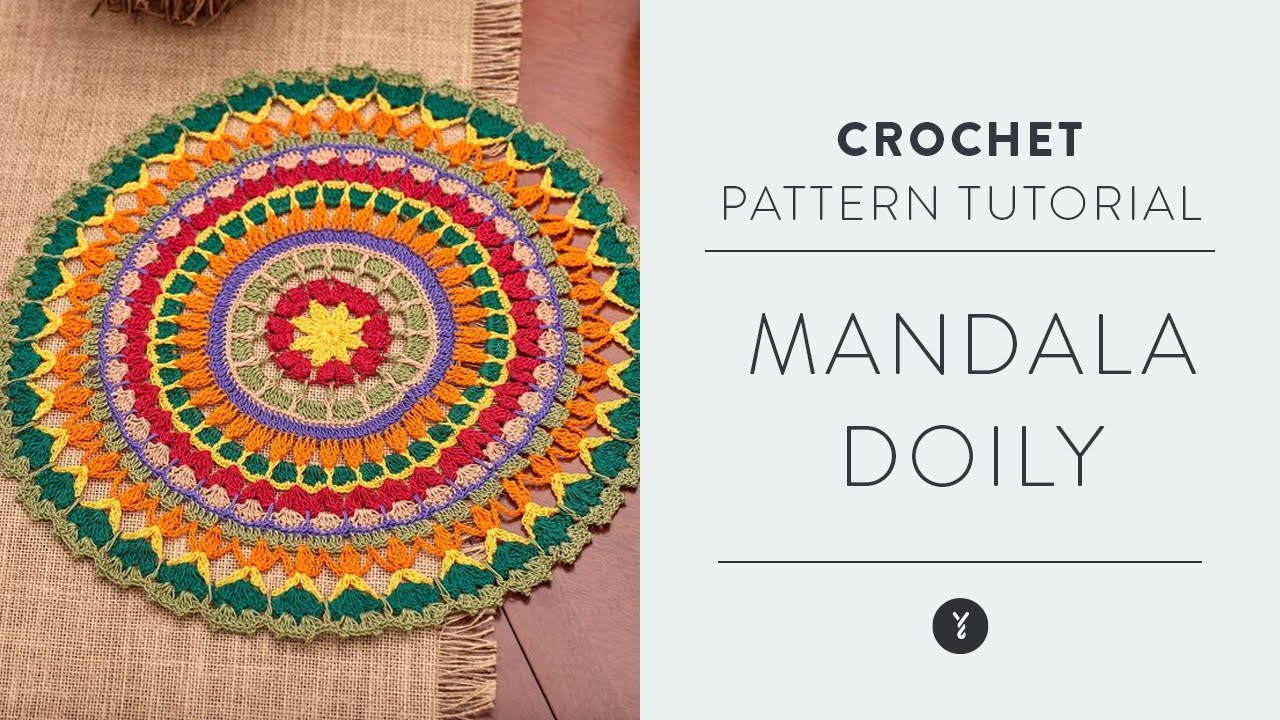 Aunt Lydia's Mandala Doily Crochet