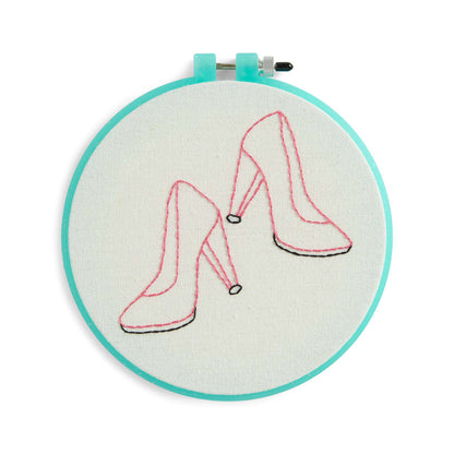 Anchor Embroidery Essentials Hoop Embroidery  made in Anchor Embroidery Thread yarn