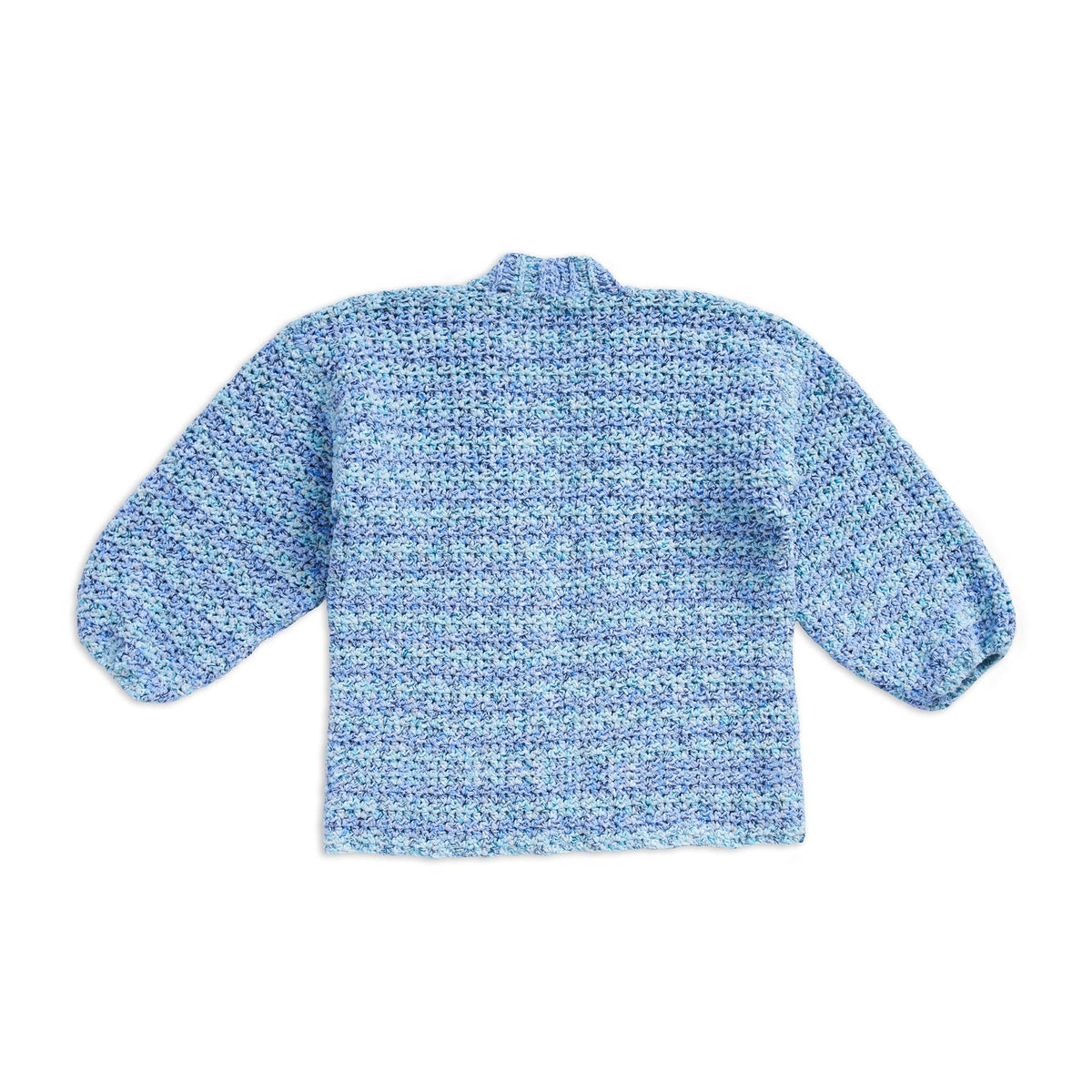 Crochet Cardigan made in Bernat Lattice Yarn