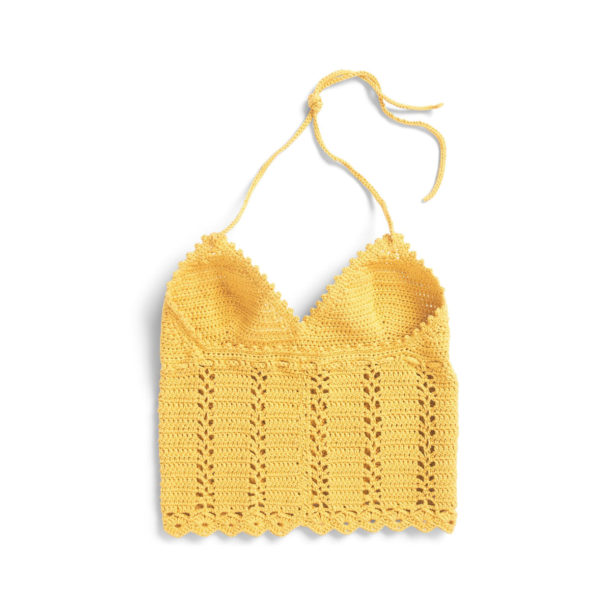 Crochet Top made in Bernat Yarn