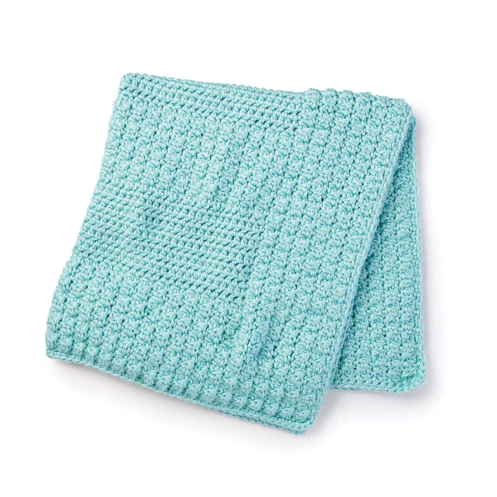 Free Bernat Textured Crochet Baby Blanket Pattern