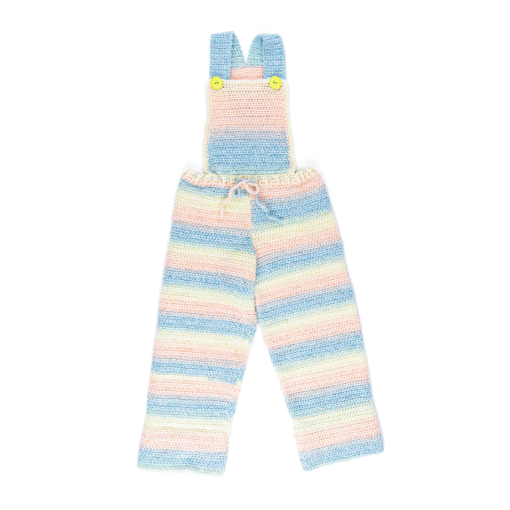 Free Easy Bernat Crochet Kid's Overalls Pattern | Yarnspirations