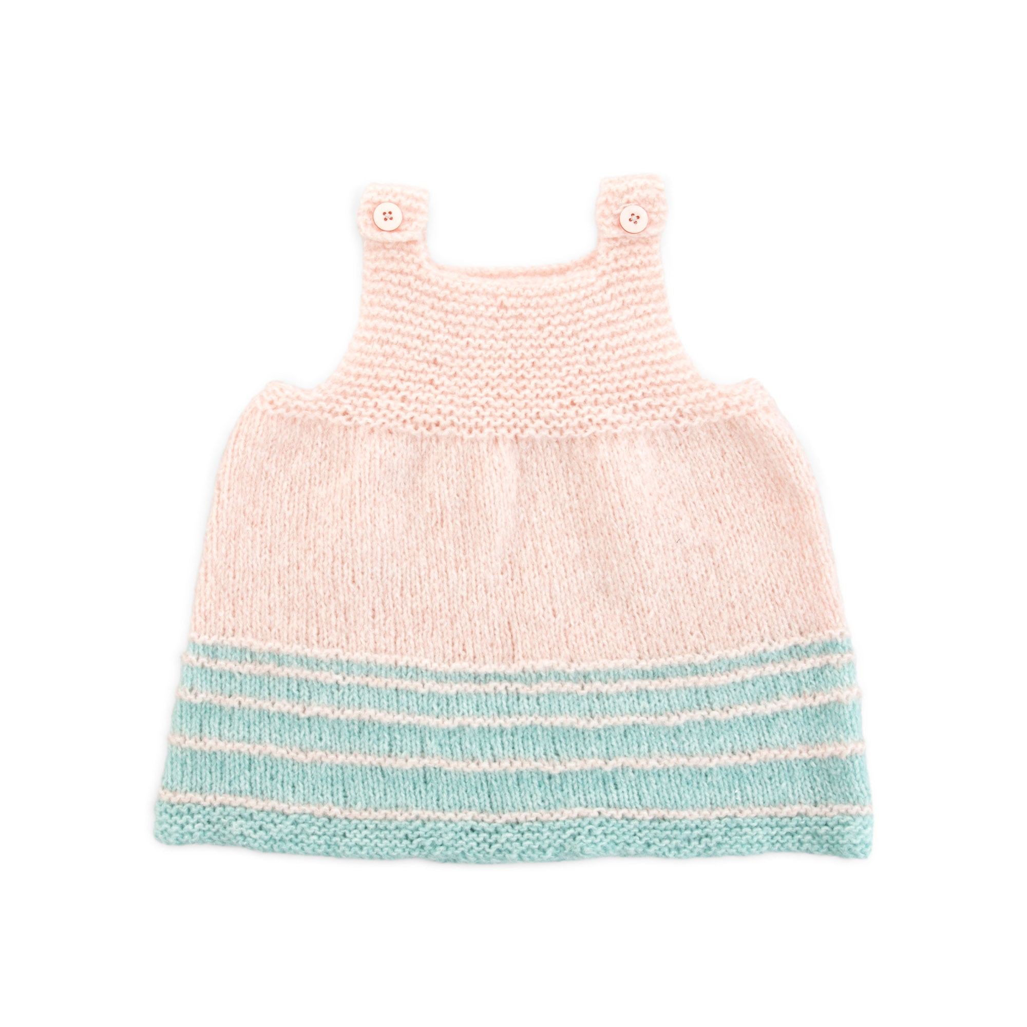 Free Easy Bernat Knit Jolly Jumper Dress Pattern | Yarnspirations Free Easy Bernat Knit Jolly Jumper Dress Pattern | Yarnspirations