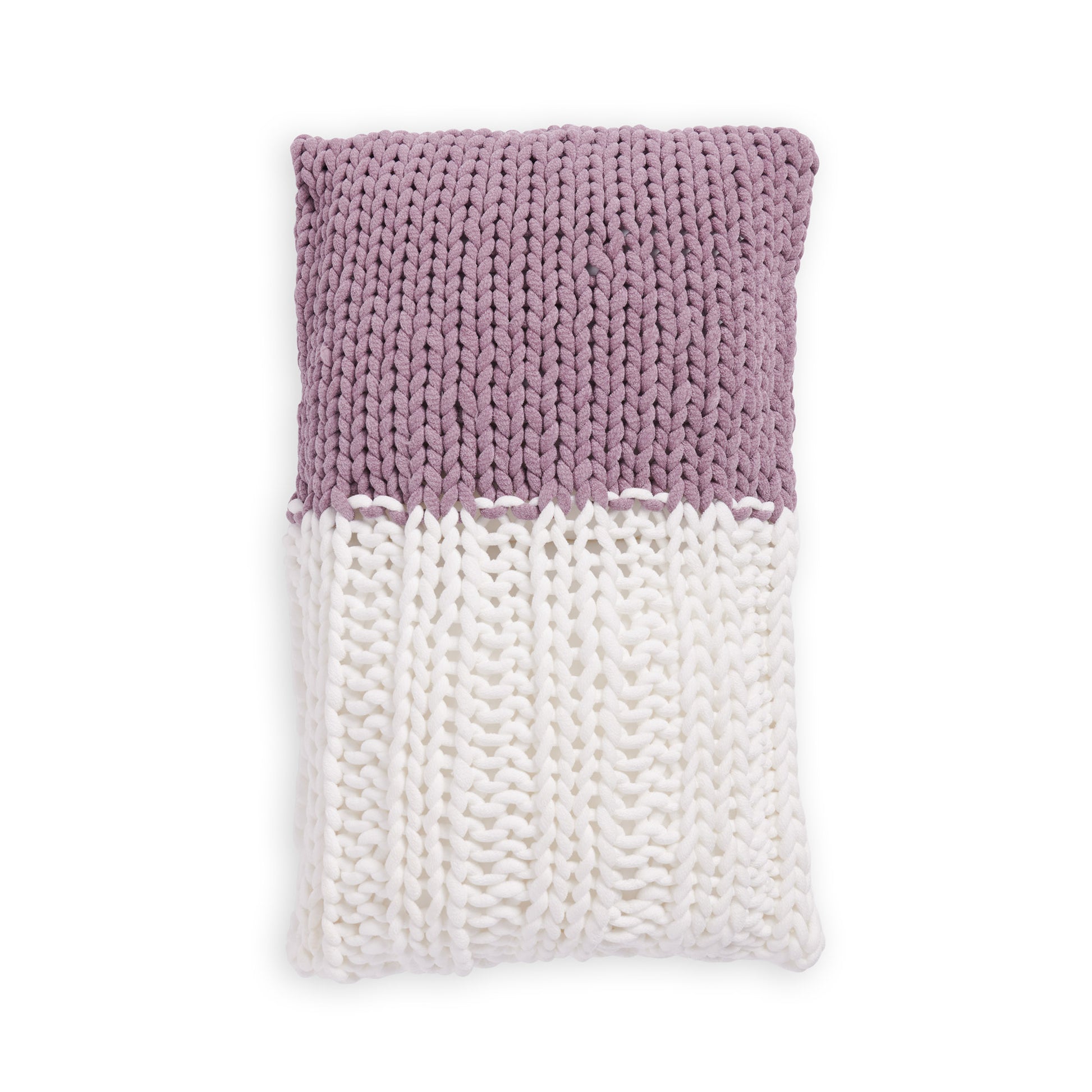 Free Bernat Big Snuggle Knit Pillow Pattern
