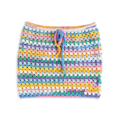 Caron Granny Stitch Crochet Skirt Crochet Skirt made in Caron Cinnamon Swirl Cakes Yarn