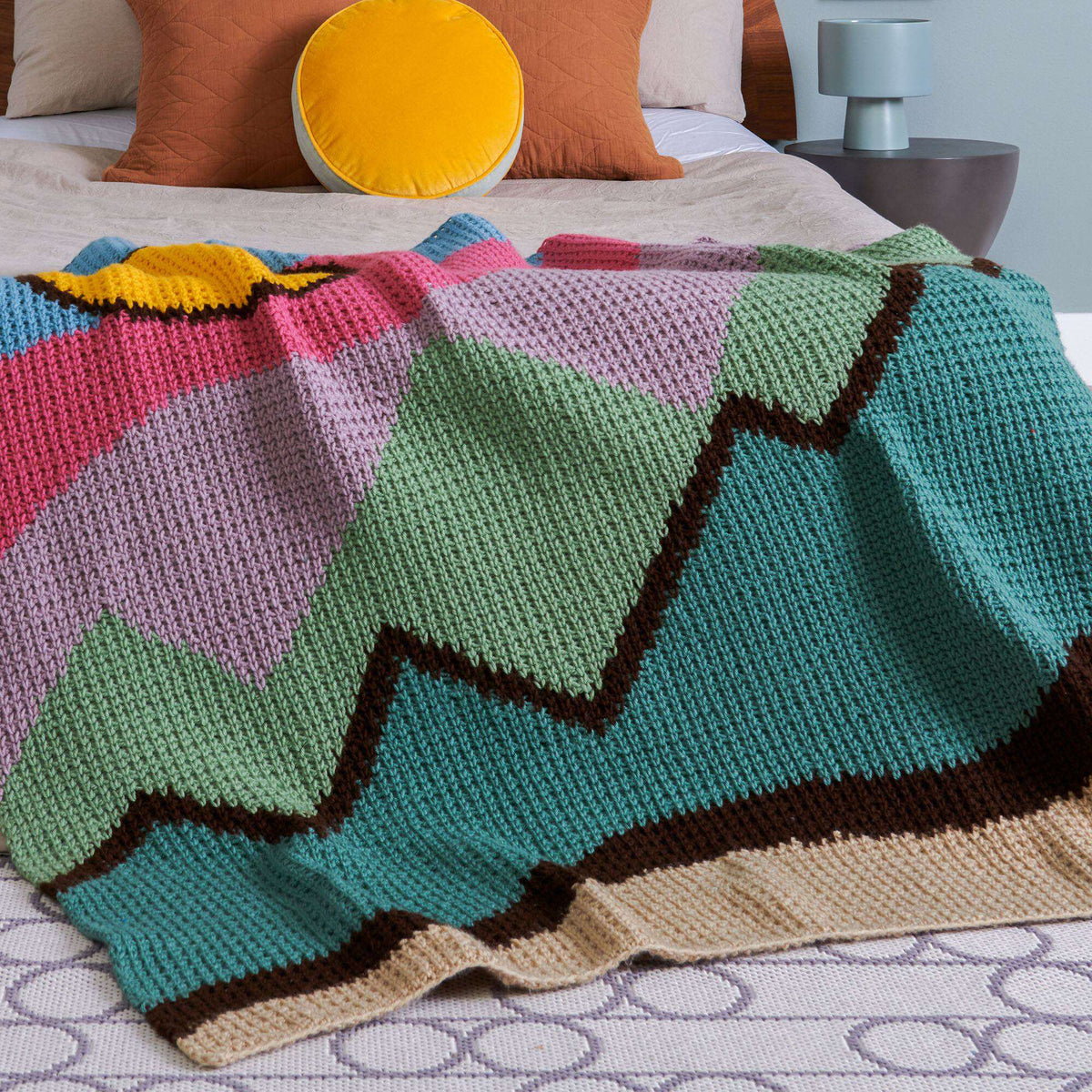 Crochet made in Caron One Pound yarn