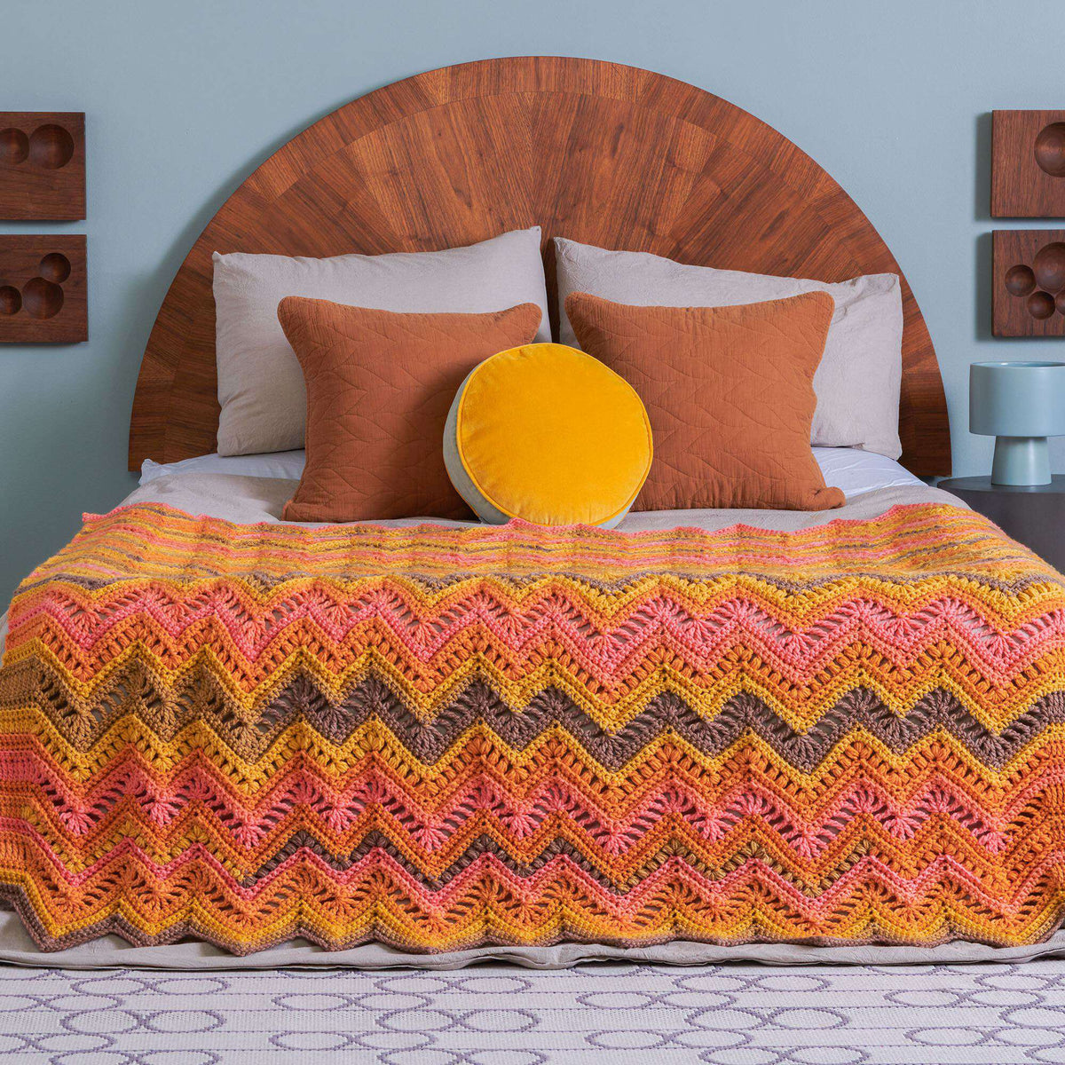 Crochet made in Caron Jumbo yarn