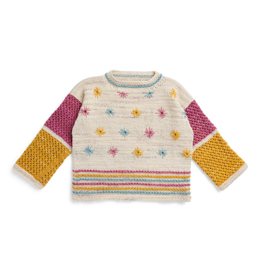Knit Pullover made in Caron Yarn