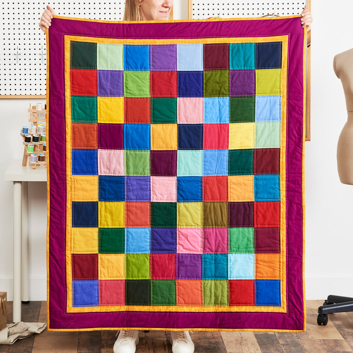 Sewing Basic Square made in Coats & Clark Thread