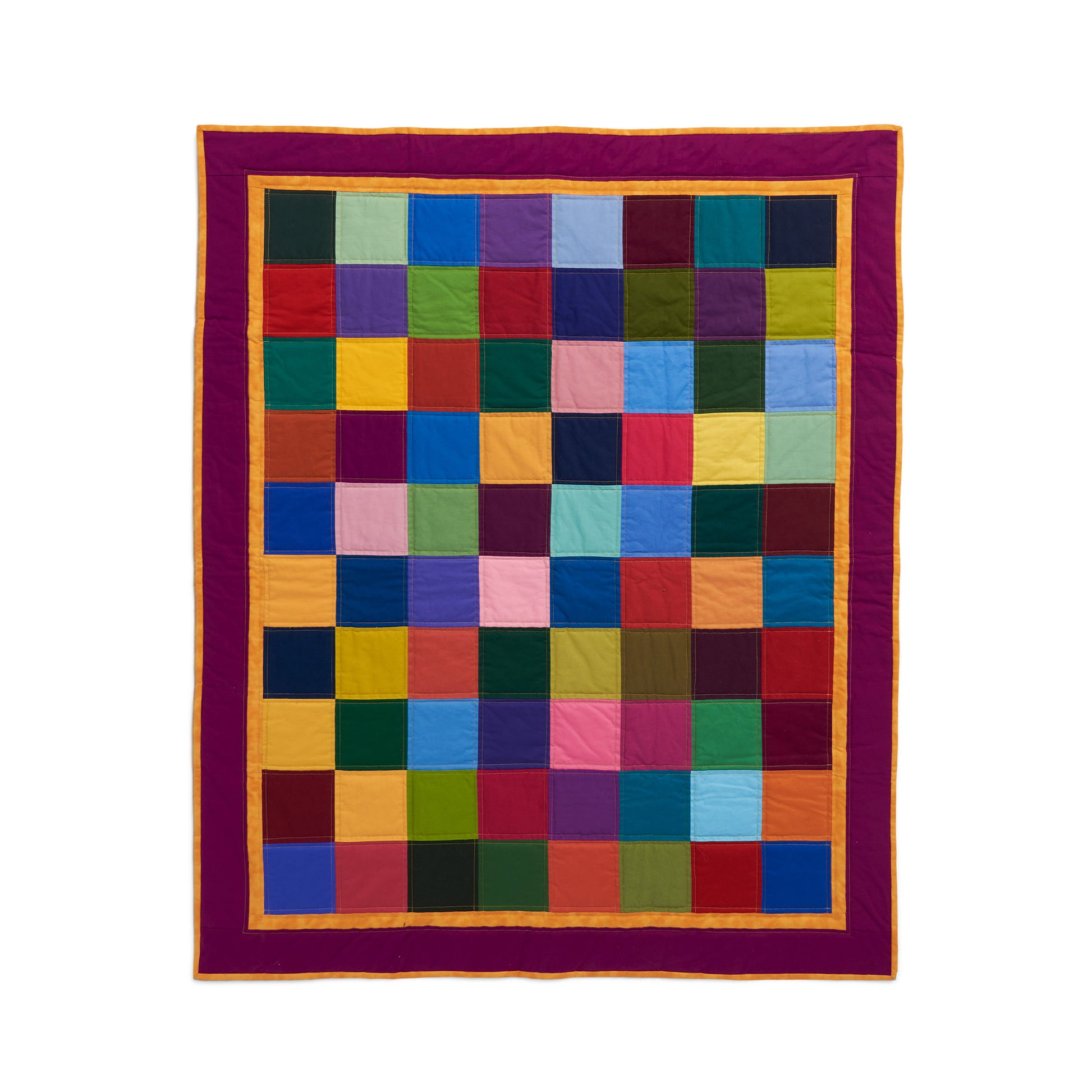 Free Coats & Clark Basic Square Quilt  Quilting Pattern