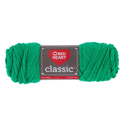 Red Heart Classic Yarn - Clearance shades Emerald Green