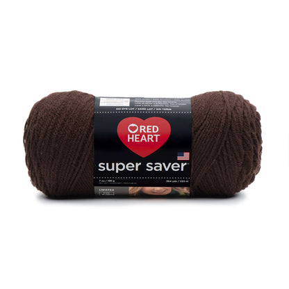 Red Heart Super Saver Yarn Coffee