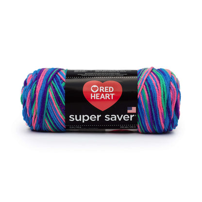 Red Heart Super Saver Yarn - Discontinued shades Bright Mix