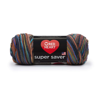 Red Heart Super Saver Yarn - Discontinued shades Earthy