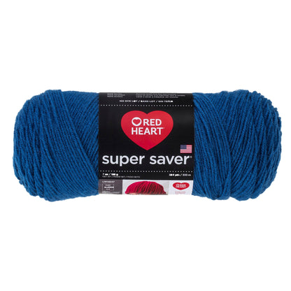 Red Heart Super Saver Yarn - Discontinued shades Blue Suede