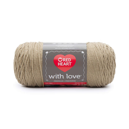 Red Heart With Love Yarn - Discontinued Shades Tan