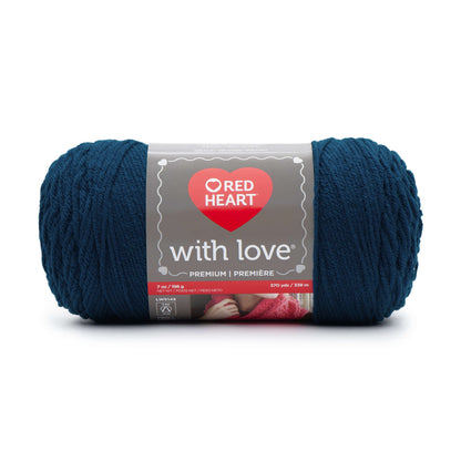 Red Heart With Love Yarn - Clearance shades Peacock