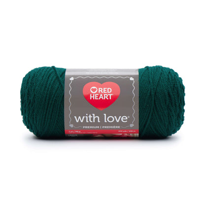Red Heart With Love Yarn - Clearance shades Evergreen